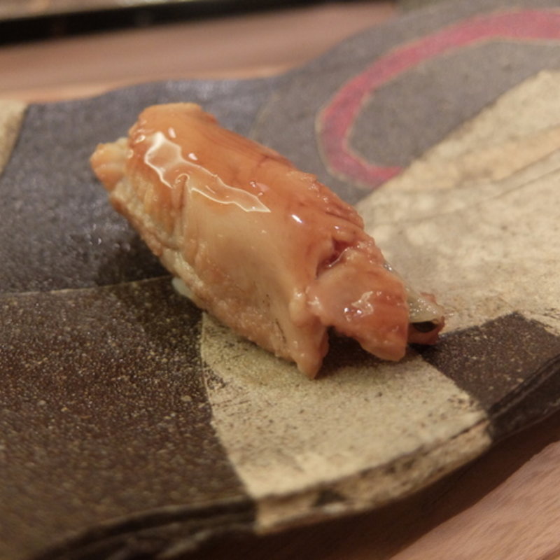 あさりの握り(鮨ふじ田)