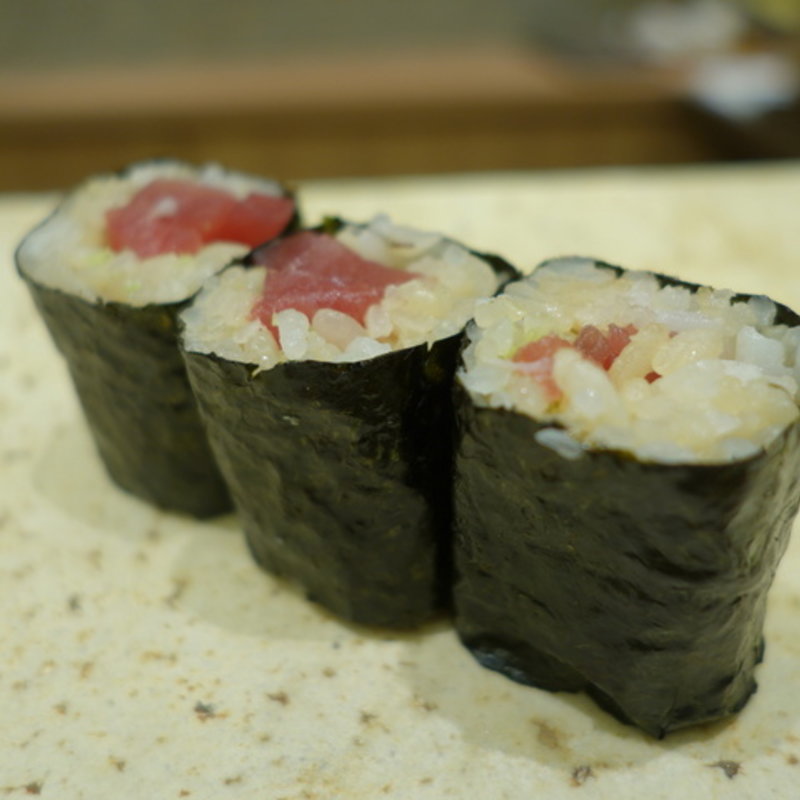 鉄火巻き(鮨ふじ田)