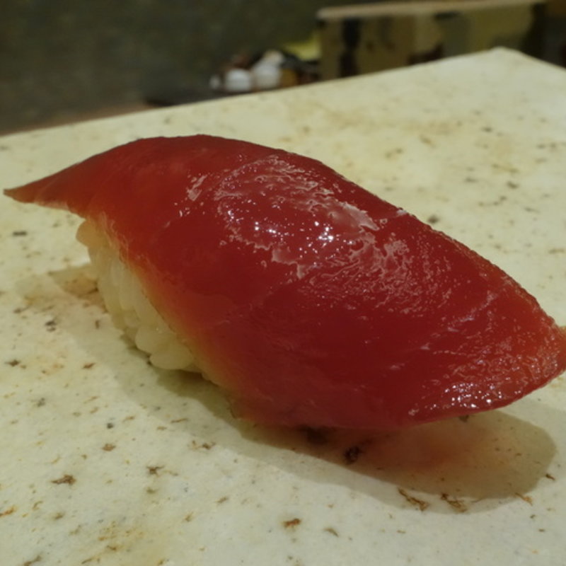 カマトロの握り(鮨ふじ田)