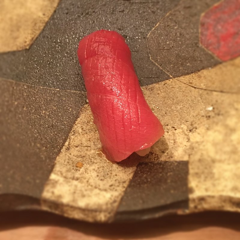 中トロの握り(鮨ふじ田)