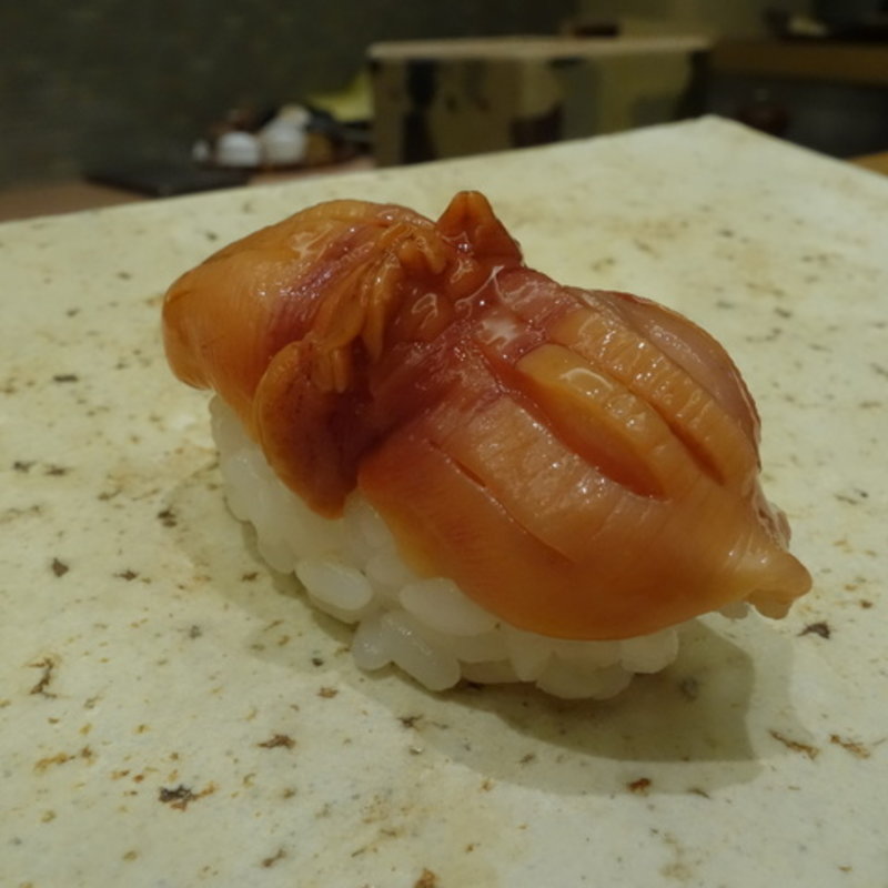 貝の握り(鮨ふじ田)