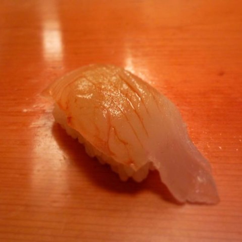 鯛の握り(銀座ほかけ)