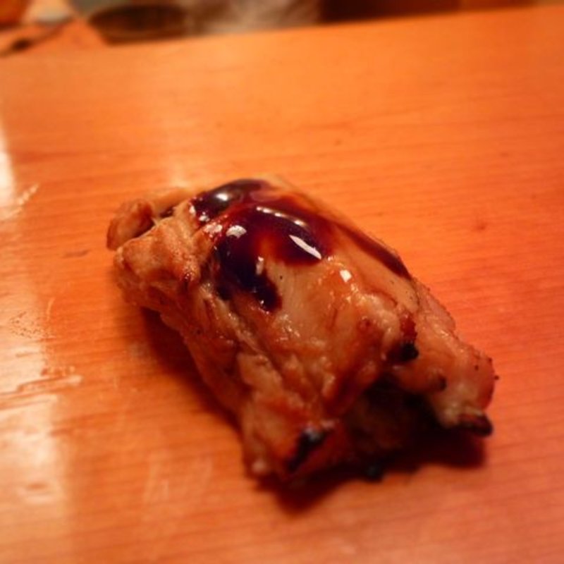 タレ穴子の握り(銀座ほかけ)