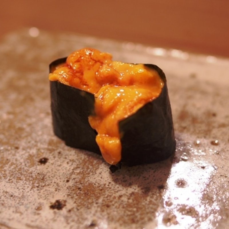 うに軍艦(すし処ととや)