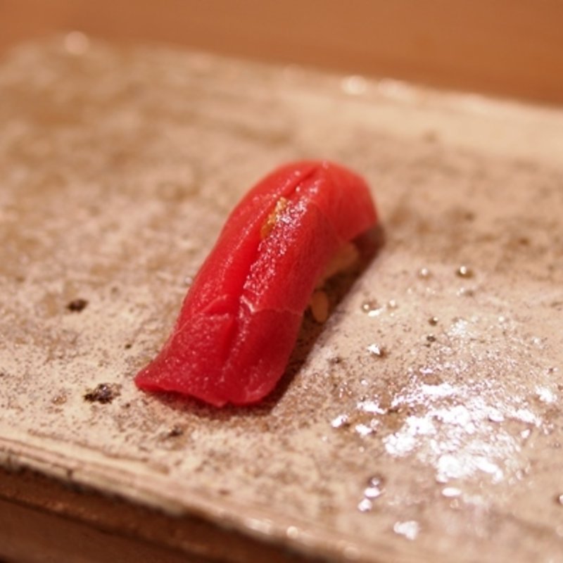 中トロの握り(すし処ととや)