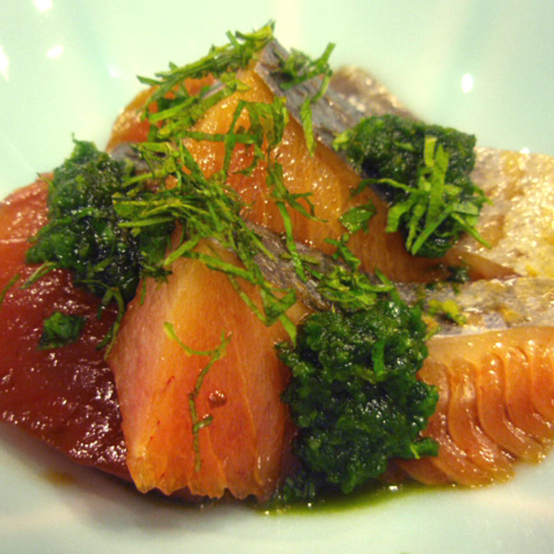 めじ鮪(小笹寿し)