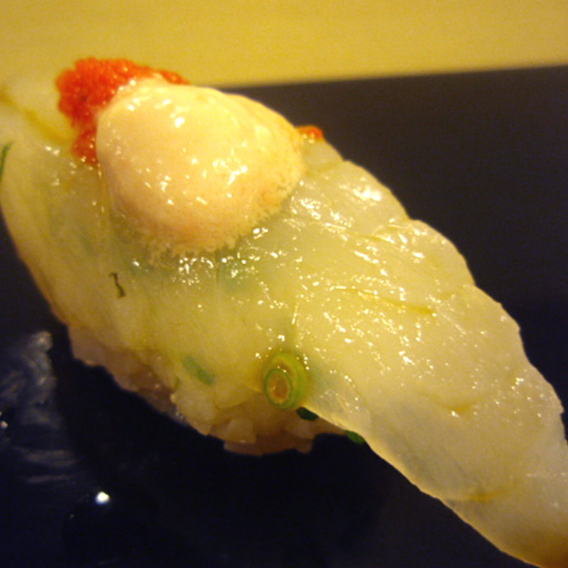 カレイの握り(小笹寿し)