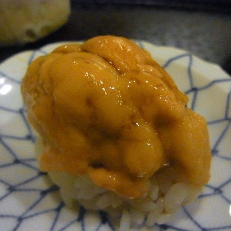 うにの握り(小笹寿し)