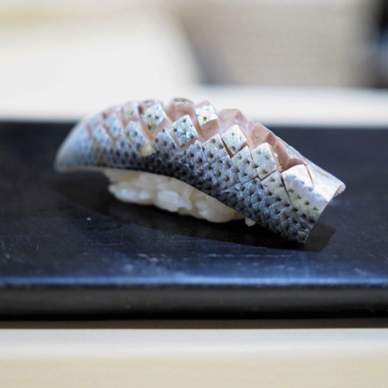 アジの握り(鮨 はしもと )