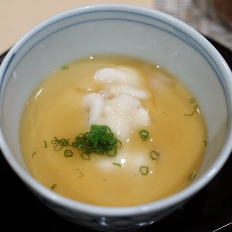 白子茶碗蒸し(鮨 はしもと )