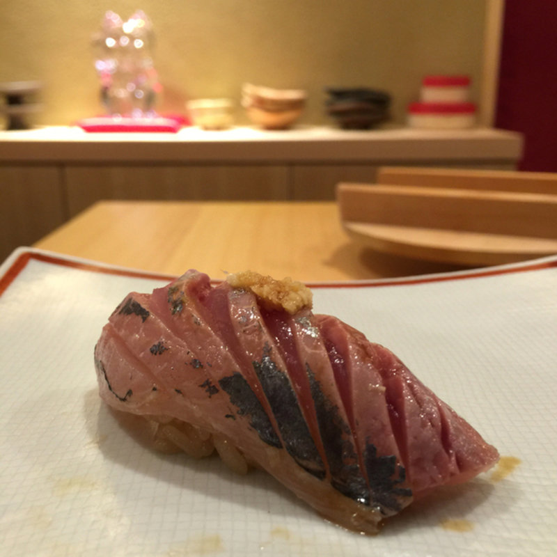 シマアジの握り(鈴木)