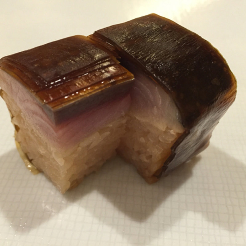 押しサバ寿司(鈴木)