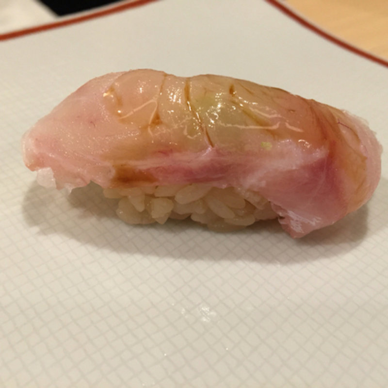 桜鯛の握り(鈴木)