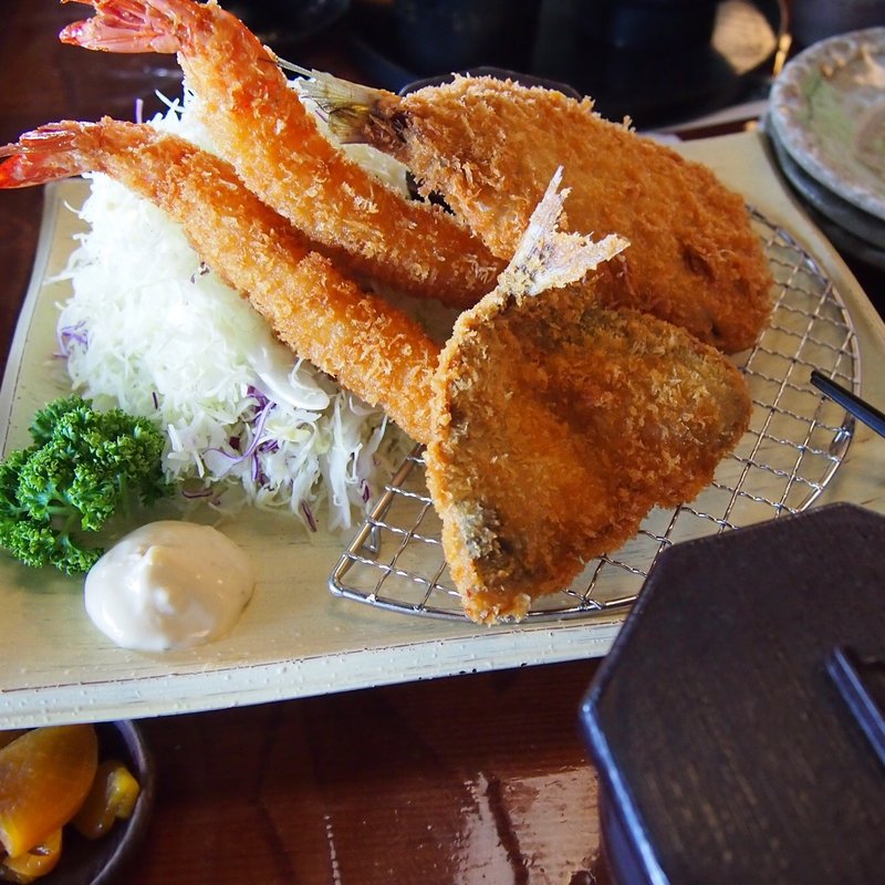 ミックスフライ御膳(伊豆高原ビール本店)