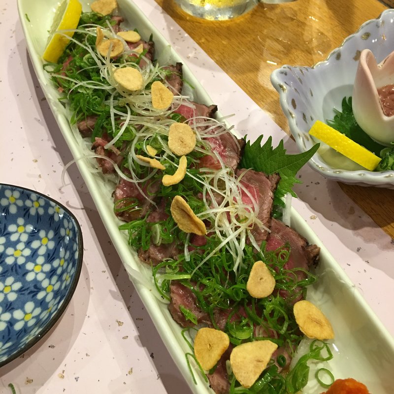 熊本牛たたき(すし和食のお店田まい （たまい）)