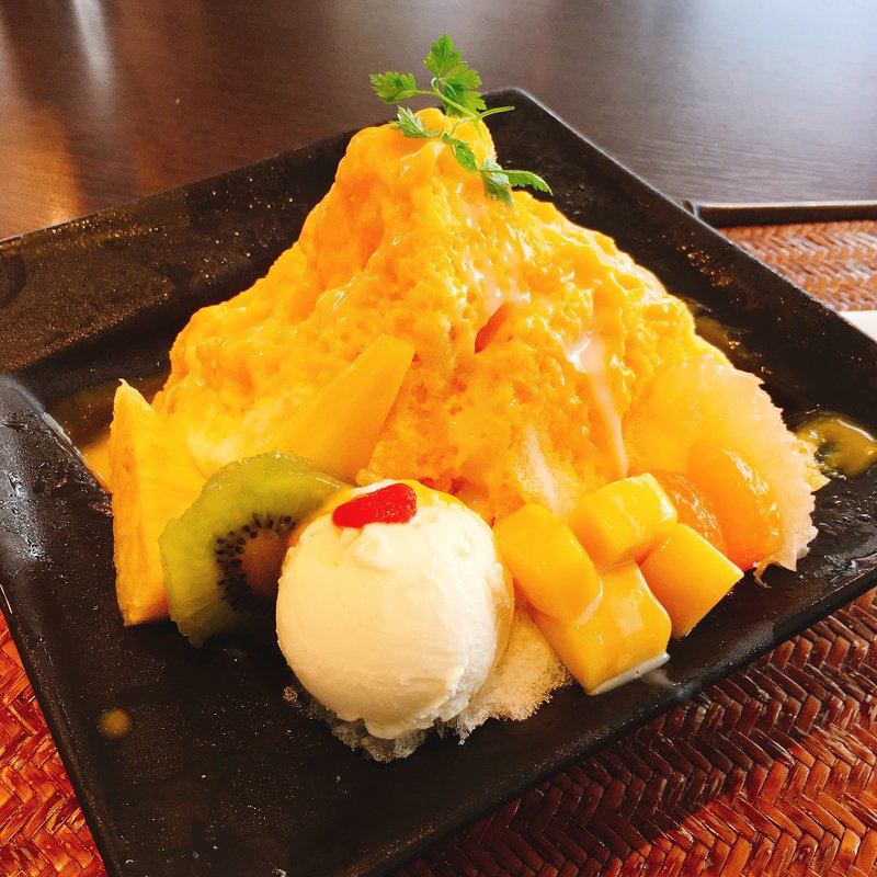 雪マンゴー(香港スイーツ  ZEN  采蝶軒  大丸東京店)