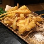 島らっきょ天ぷら