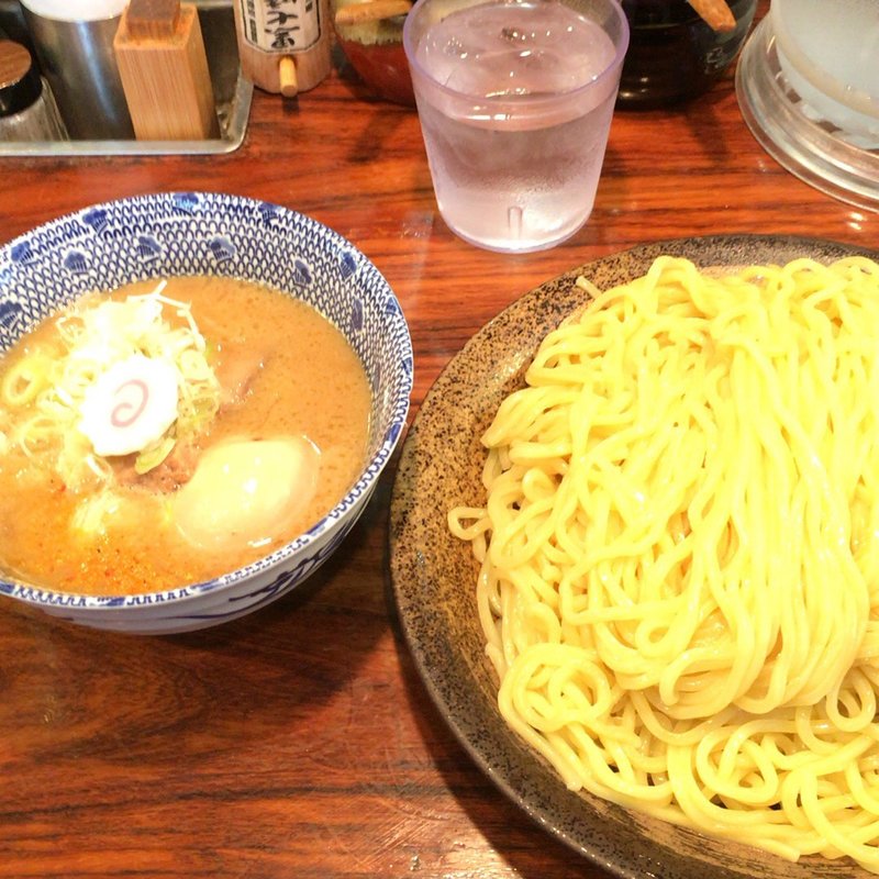 鶏白湯つけ麺(つけ麺大臣)