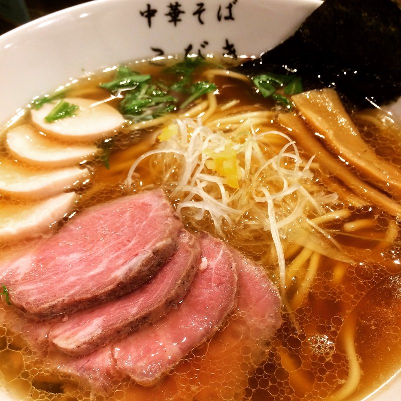 煮干しチャーシュー麺(中華そば こびき )