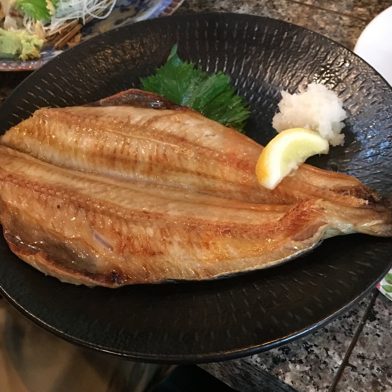 明石のとろしまホッケ開き(ひろの一本釣り)
