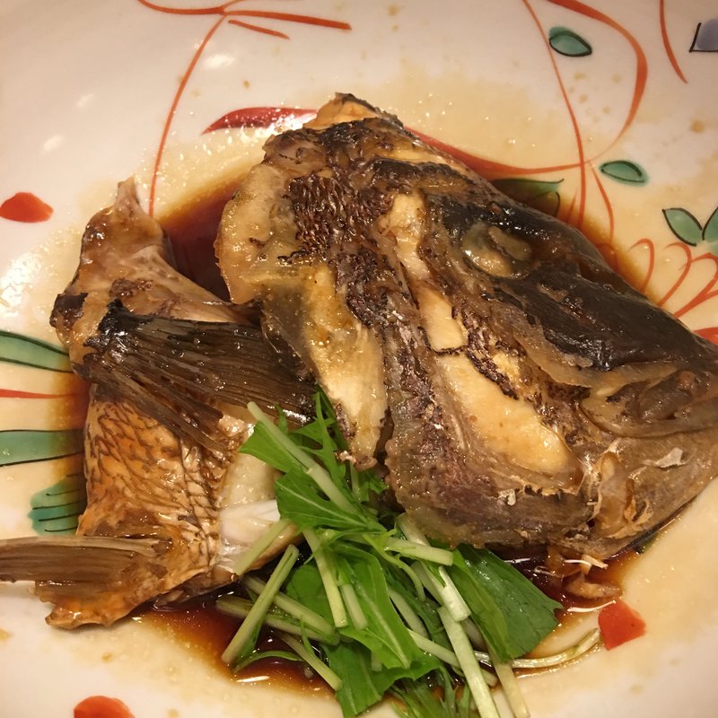 鯛頭【煮付け】(竹房)