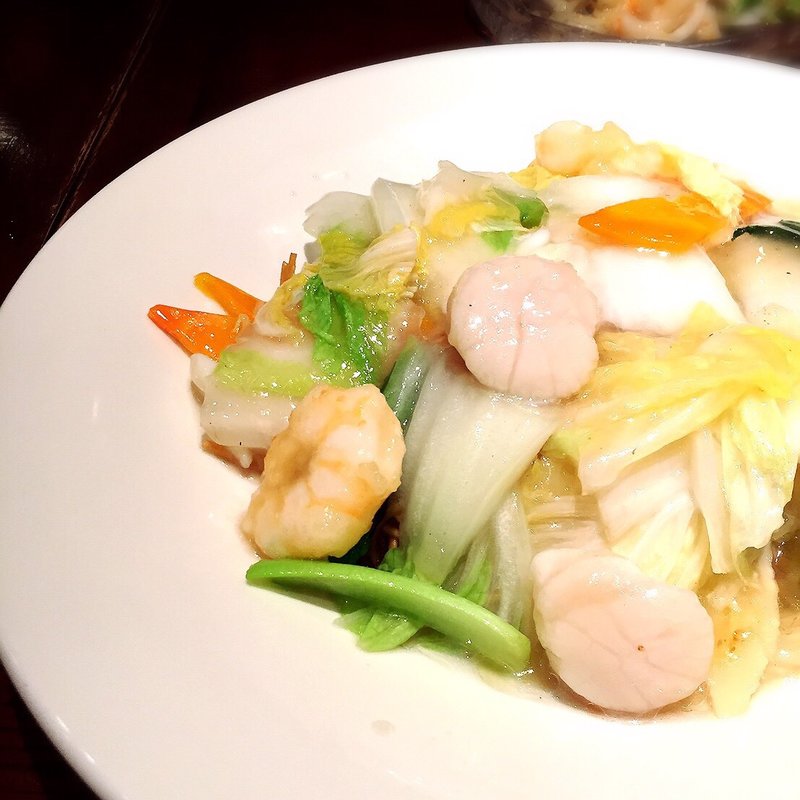 海鮮あんかけやきそば(南琳華)