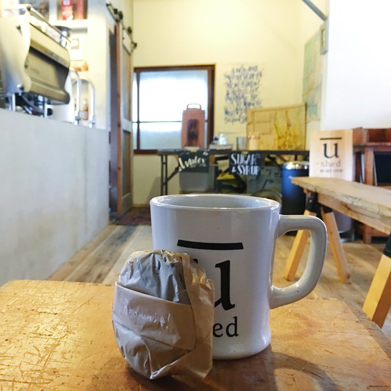 ドリップ＆チョコレートブラウニー(ユーシェッド （u-shed）)