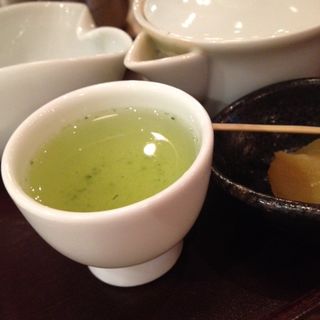 八女茶の伝統本玉露(みのる食堂 三越銀座)