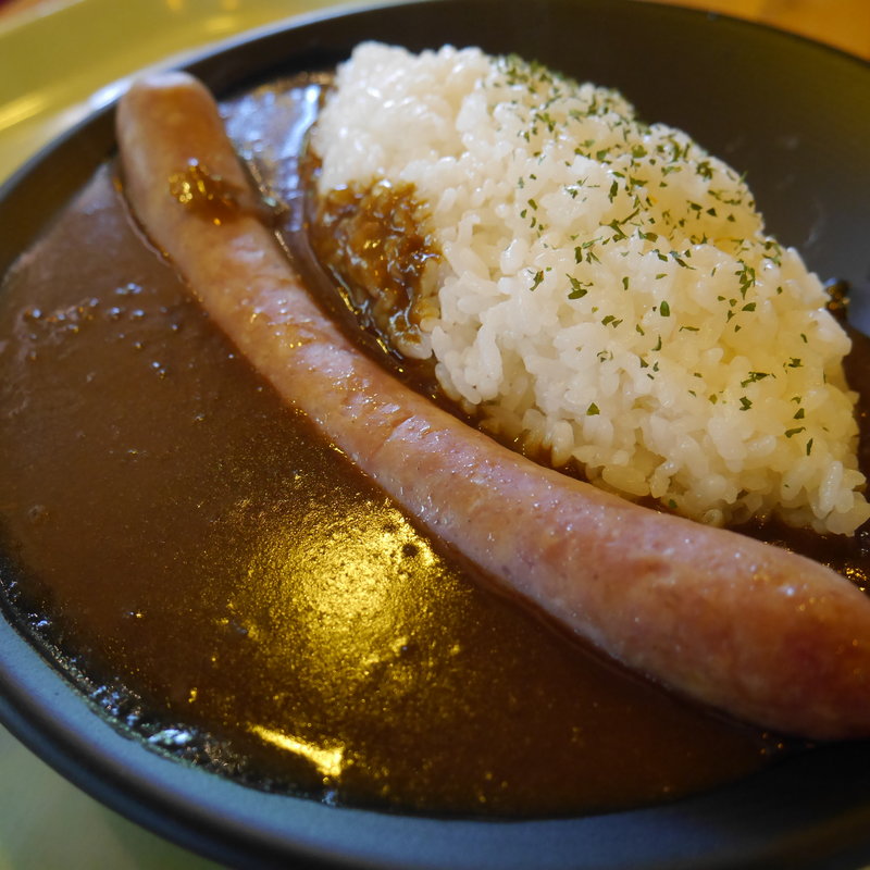 ソーセージカレー(村レストラン ポワール)
