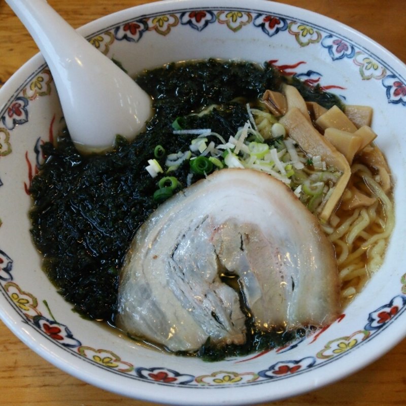 にぼし醤油岩海苔ラーメン(めんかくぼう )