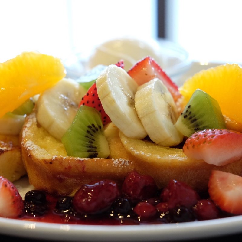 フルーツフレンチトースト(高倉町珈琲 若葉台店)