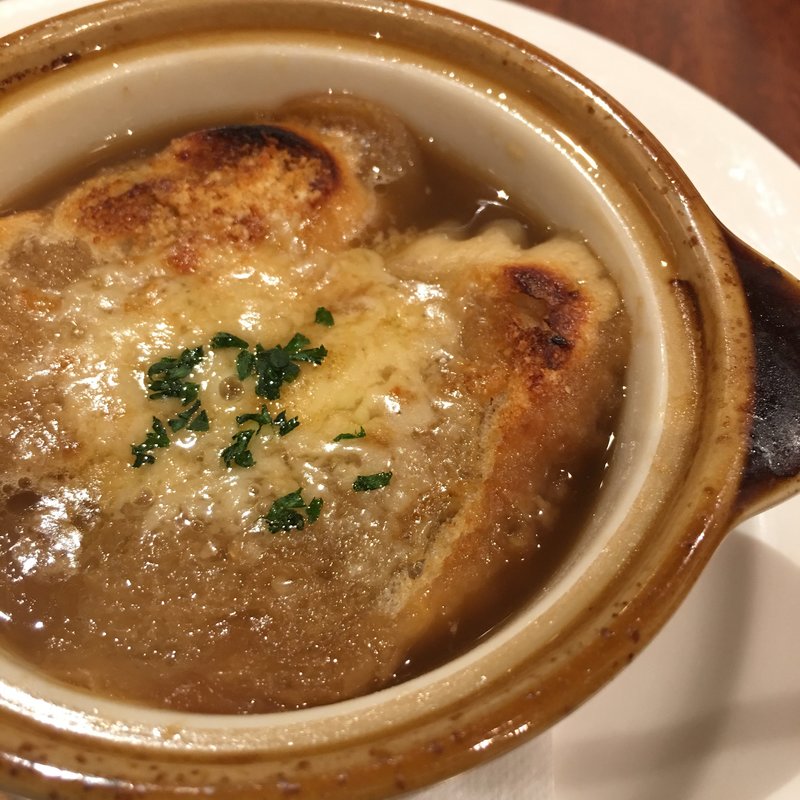オニオングラタンスープ(ロイヤルホスト道玄坂店)