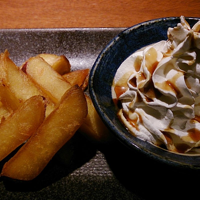 カリカリおさつバニラアイス添え(徳樹庵 プラザ町田店 )