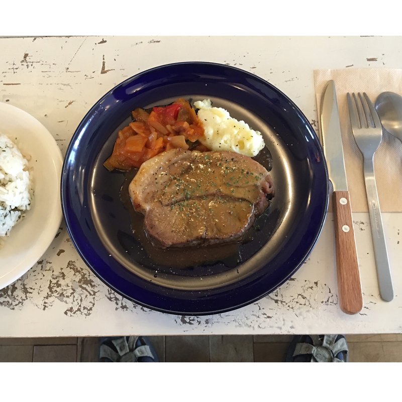 豚肩ロースのコンフィ(hojo grill works （ホジョグリルワークス）)