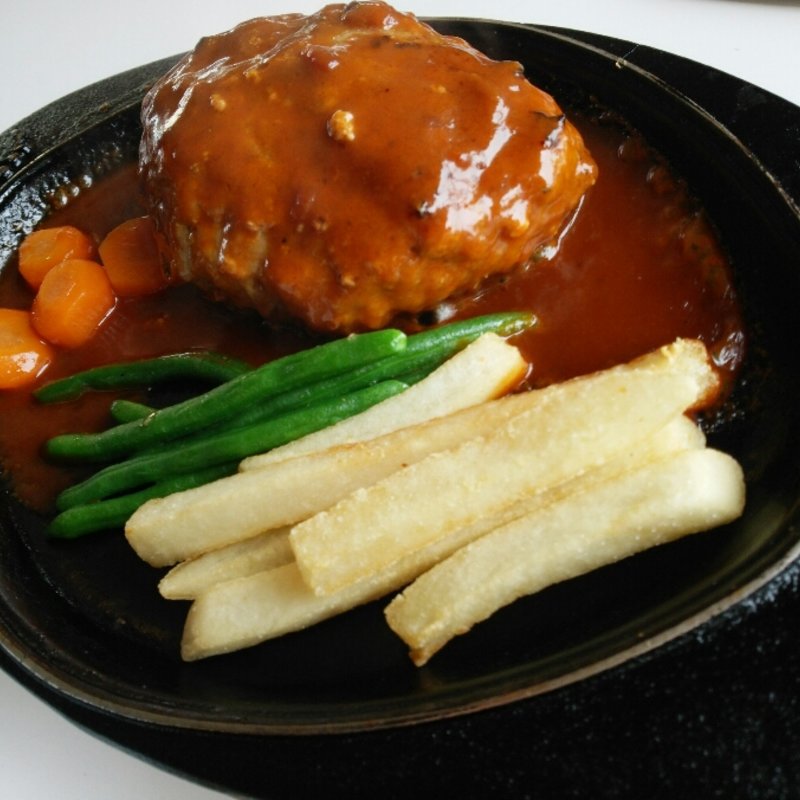 ハンバーグAセット(レストラン清海)