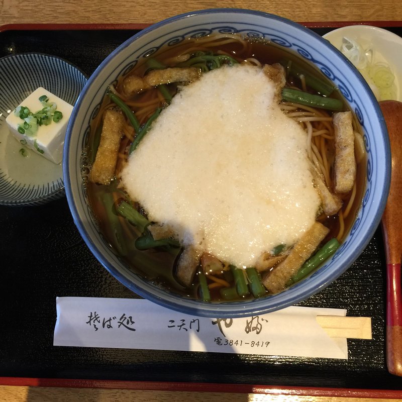 山菜とろろそば(二天門やぶ(にてんもんやぶ))