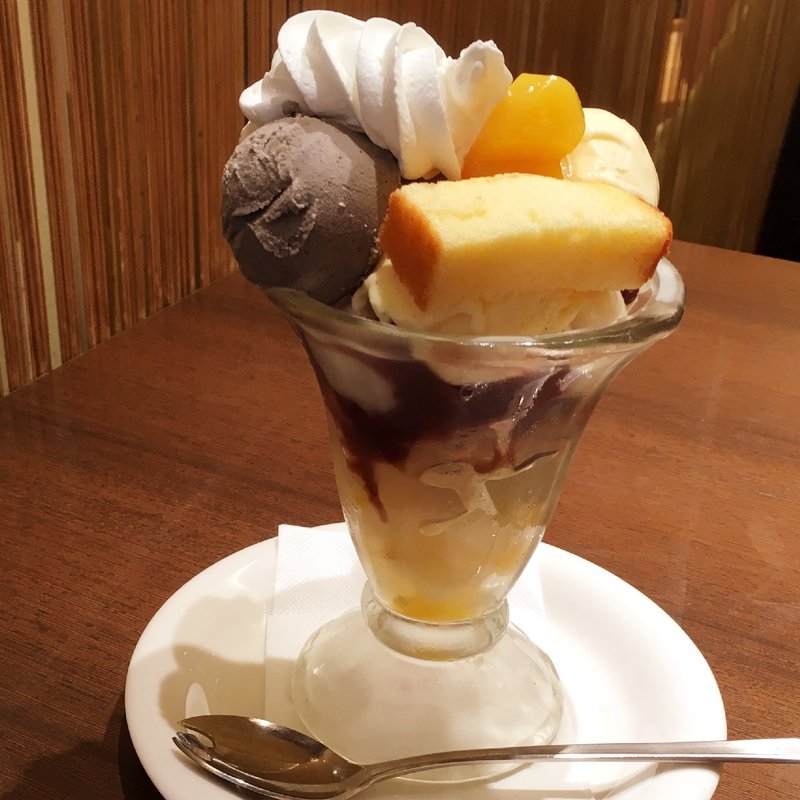 若竹パフェ(甘味喫茶 若竹)