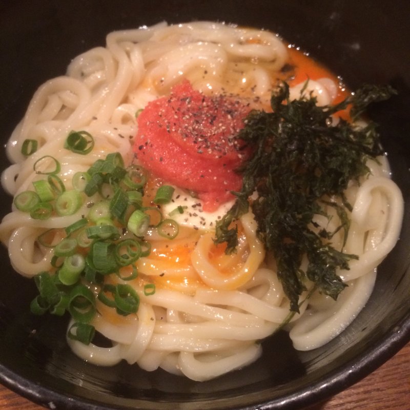 明太釡玉うどん(うどん屋てんてこ )