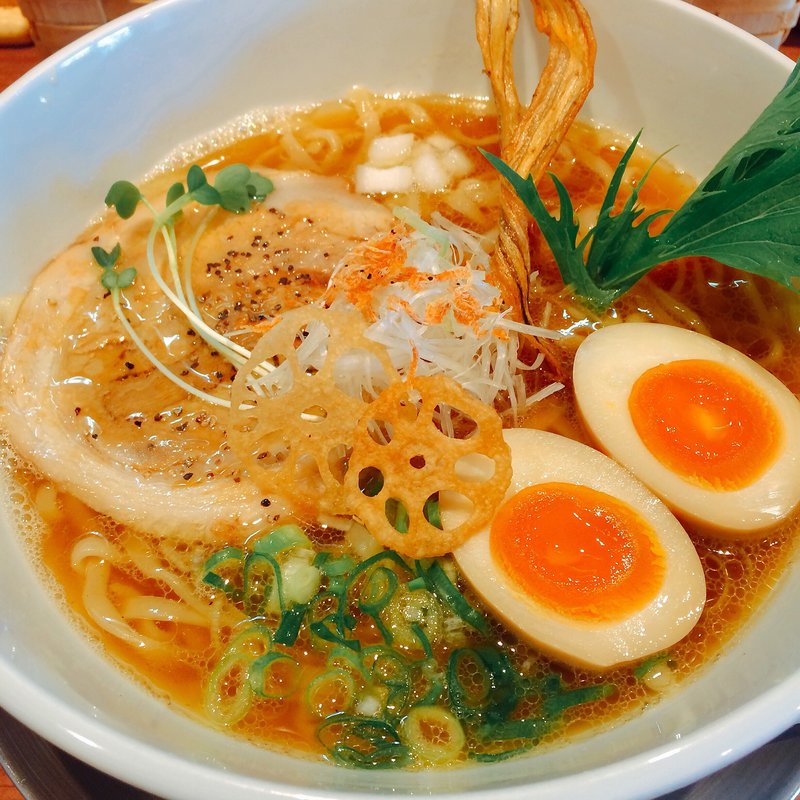 魚だしらぁ麺(ふじ門 製麺 )