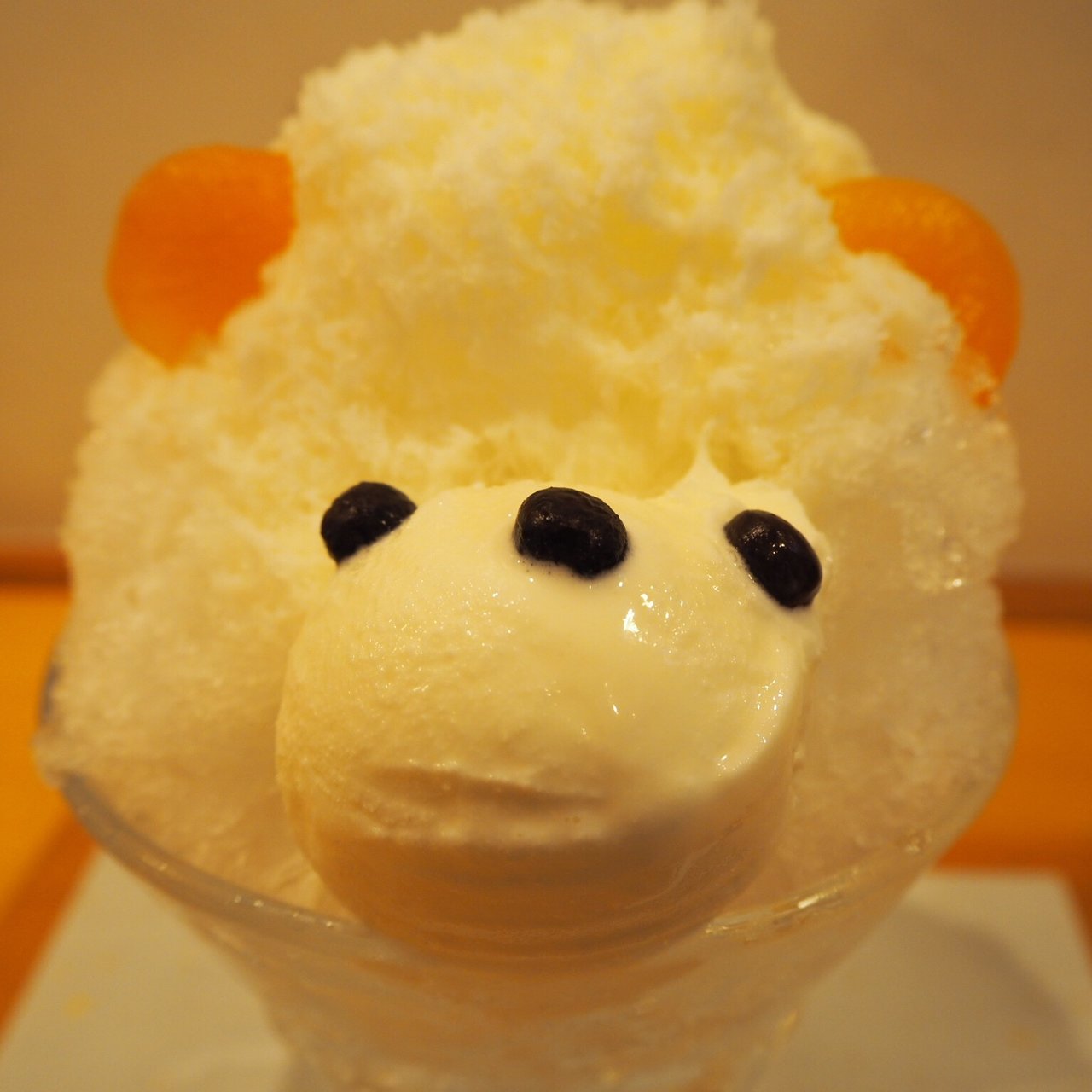 くまちゃん」かき氷(JAPANESE ICE OUCA ジャパニーズアイス櫻花)の