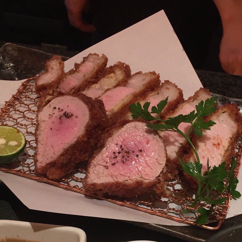 上ロースとんかつ＆特上ヘレカツ(とんかつ マンジェ)