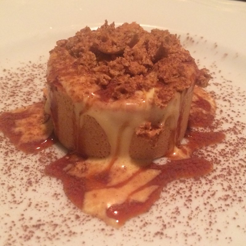 カラメルのセミフレッド(オステリア アルコ （Osteria Arco）)