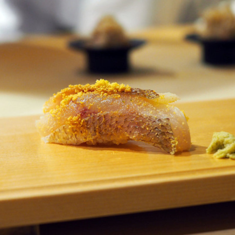 桜鯛の握り(鮓 村瀬)