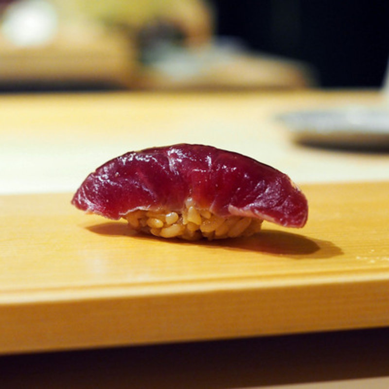 かつおの握り(鮓 村瀬)