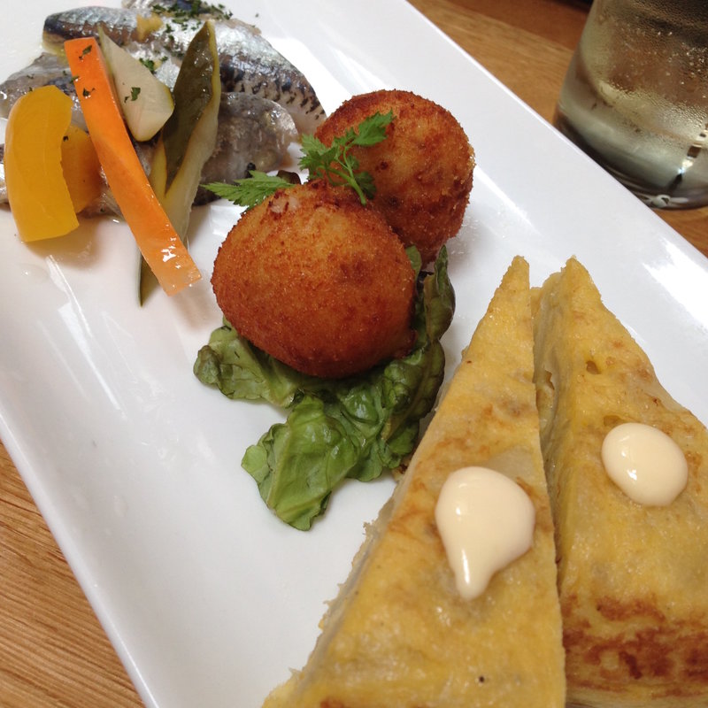 タパス3種盛り合わせ(バラッカ )