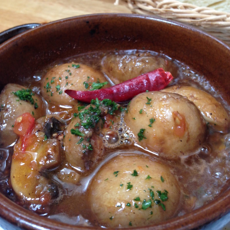 マッシュルームのアヒージョ(バラッカ )