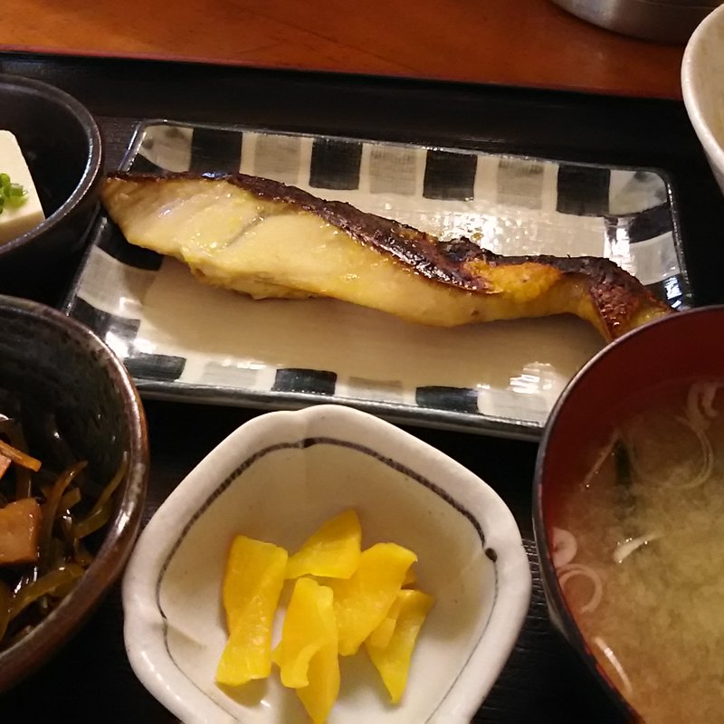ブリ西京焼き定食(水心 )