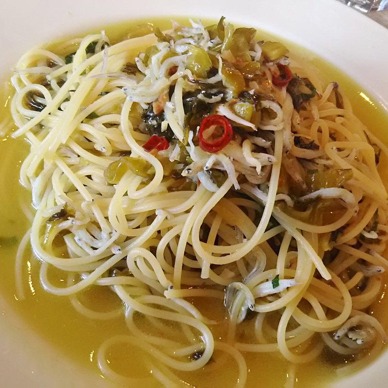 シラスと高菜＆大葉(イタリアンダイニング アルベロ （ALBERO）)