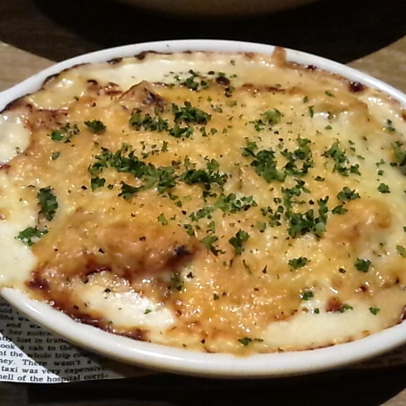 鶏ひき肉とポテトのみそクリームドリア(CAFE DE ALFRED)