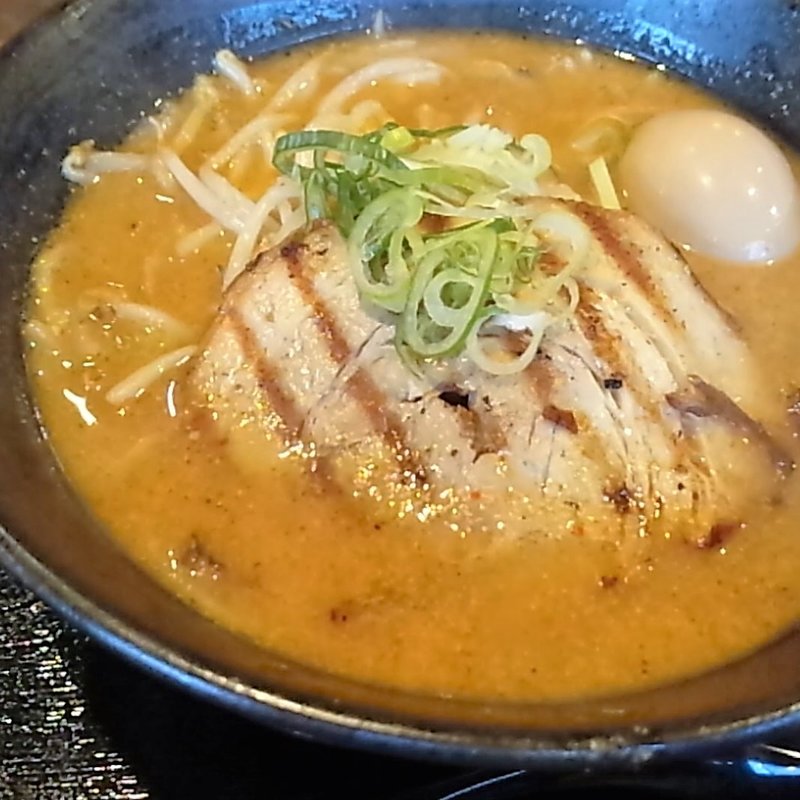 百年味玉味噌ラーメン(マルキン本舗 みかも店 )